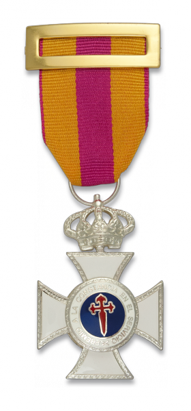 Medalla a la Constancia en el servicio Cruz de Plata